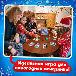 Настольная игра для детей Дед Мороз под прикрытием, от 4 игроков, 8+ - Лас Играс kids фото 5