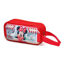 Косметичка детская на молнии, 22×11×1.5 см, для девочки, косметичка, Минни Маус