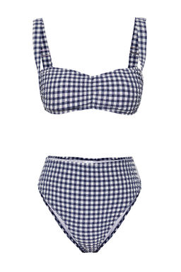 TRENDYOLMILLA Potikare Desenli Bralette Dokulu Regular Pretty Bikini Tak?m? TBESS25BT00036  фото 6