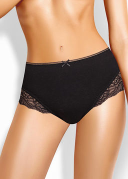 M1188 Трусы жен. Кружево хлопок (ЧЗ)