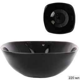 Салатник квадратный 220 мл 140 мм черный / BNFW55T (Black) /уп 6/72/ - Галеонтрейд фото 2