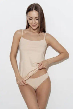 ALMANDO MELADO Трусы женские База "MINI SLIP" Цвет:телесный