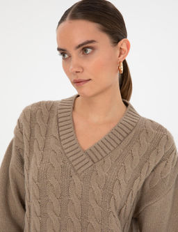 Vizon Comfort Fit V Yaka Kazak - Pierre cardin фото 2