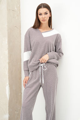 Спортивный костюм 4601 бордо - Fantazia mod фото 4