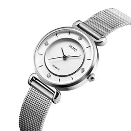 Часы наручные Skmei женские кварцевые 1330silver-steel