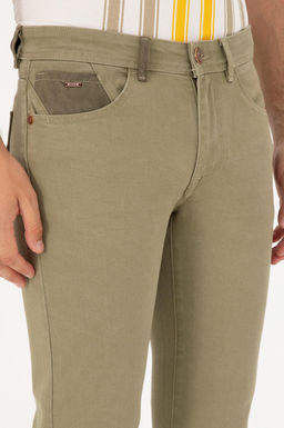 U. S. Polo Assn / Мужские джинсовые брюки цвета хаки - U.s. polo assn фото 5