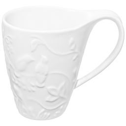 Кружка 350 мл 13*8,7*11,5 см "Птички на ветке" белая