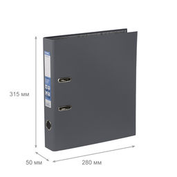 Expert Complete Регистратор PVC 50 мм 50 шт. Classic A4 арочный механ. (разб.) лён серый 251806