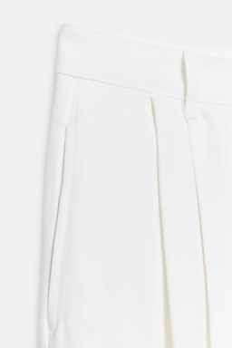 PANTAL?N BARREL ZW COLLECTION / Blanco