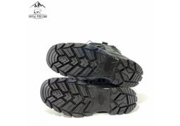 Монголки высокие черные, литая подошва