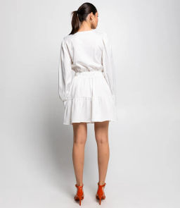 Платье #КТ2257, белый