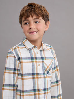 Ekose Desenli Erkek ?ocuk G?mlek