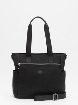 Чёрный шоппер S.Lavia  фото 6