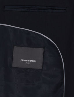 Lacivert Slim Fit Tak_m Elbise