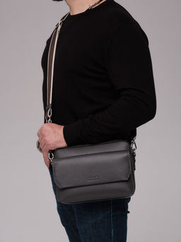 Мужская кожаная сумка Bora DBR 7113 темный лес фото 3