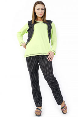 Арт. 4254 Пижама с брюками 48-52 (3 шт) Цвет:ассорти