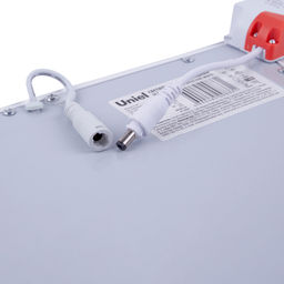 ULP-3030-18W/NW EFFECTIVE WHITE Светильник светодиодный потолочный встраиваемый. Белый свет (4000K). Корпус белый. В комплекте с и/п. ТМ Uniel.