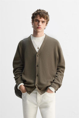 COTTON BLEND CARDIGAN - Zara фото 2