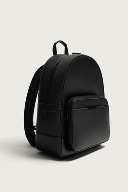 MOCHILA TEXTURA / Negro - Zara фото 4
