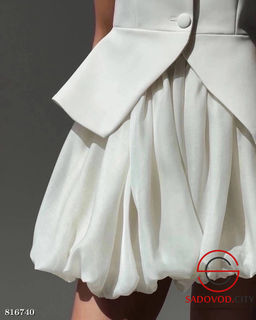 Костюм двойка жилетка +юбка - Bruno фото 4