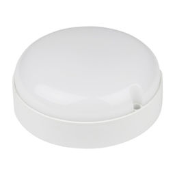 ULW-Q223 12W/4000К IP65 WHITE Светильник светодиодный влагозащищенный. Круг. Белый свет (4000K). Диаметр 135 мм. Корпус белый. ТМ Volpe.