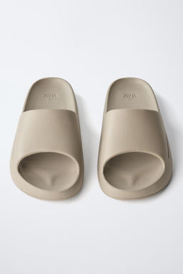 BATH SLIDE SANDALS - Zara фото 5