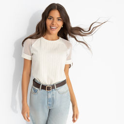 В наличие. Футболка комбинированная, Талант перемен (soft)