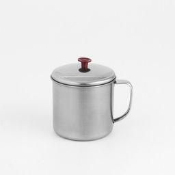 Кружка из нержавеющей стали с крышкой Вестерн, 620 мл, цвет хромированный