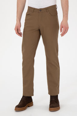 Мужские брюки цвета хаки из плотной ткани Неожиданная скидка в корзине - U.s. polo assn фото 2