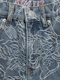 ACOOLA / Брюки джинсовые детские для девочек Reinira синий  фото 4