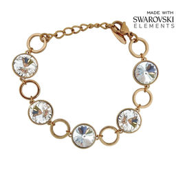 Браслет с кристаллами Swarovski