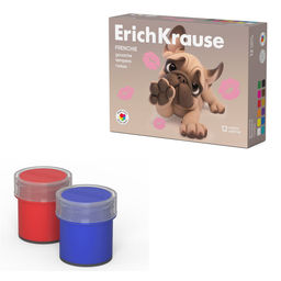 Гуашь ErichKrause "Frenchie" 12цв. 17мл. (65194)