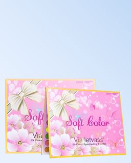 Via Letvass Палетка теней для век Soft Color, 99 цветов