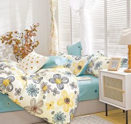 Постельное белье - Сатин Лучик Евро 1 (молния)