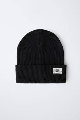 GORRO PUNTO CANAL? ETIQUETA / Negro - Zara фото 5