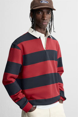 CONTRAST COLLAR POLO SHIRT - Zara фото 46