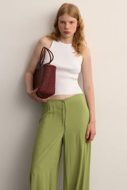 Брюки на кулиске из вискозы - Mollis фото 2