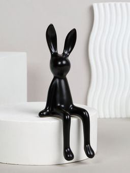 Статуэтка Кролик 21 см / HBC-102 /уп 30/черный - Галеонтрейд фото 3