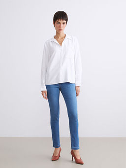 Push Up Kad?n Jean Pantolon