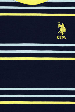 Темно-синяя футболка для мальчика - U.s. polo assn фото 5