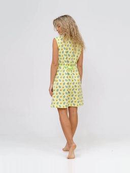 Халат женский, цвет зеленый