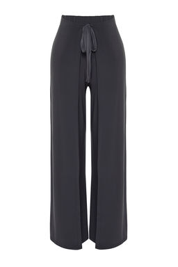 TRENDYOLMILLA Antrasit Baglama Detayl? Y?rtmacl? Esnek Pantolon TWOSS24PL00135 фото 7
