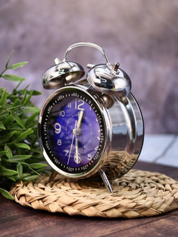 Часы-будильник "Wake up clock", blue (16,5х12,5 см)