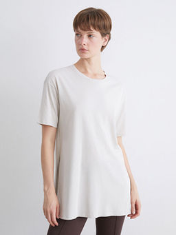 Bisiklet Yaka Kad?n Ti??rt