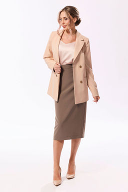 Костюм Golden Valley 6682 бежево-коричневый  фото 4