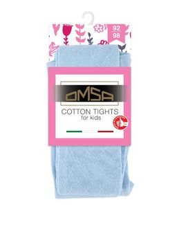 OMSA kids Collant 12A11-3 с ажурным рисунком - blu chiaro