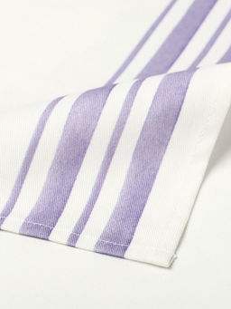 Полотенце «Этель» Lavender, белое, фиолетовое, 40×73 см