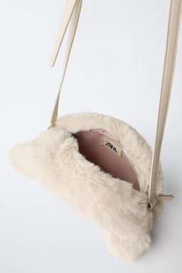 BUNNY FAUX FUR CROSSBODY BAG - Zara фото 4