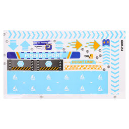 Парковка "Станция обслуживания" голубая, в коробке