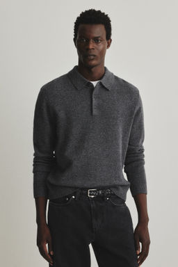 Polo de lana Regular Fit - H&m фото 6